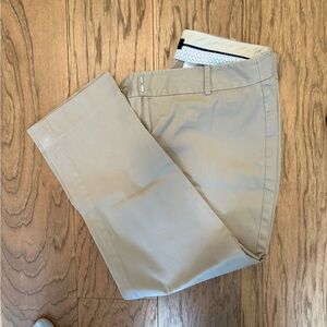 Talbots Tan Straight Leg Pants